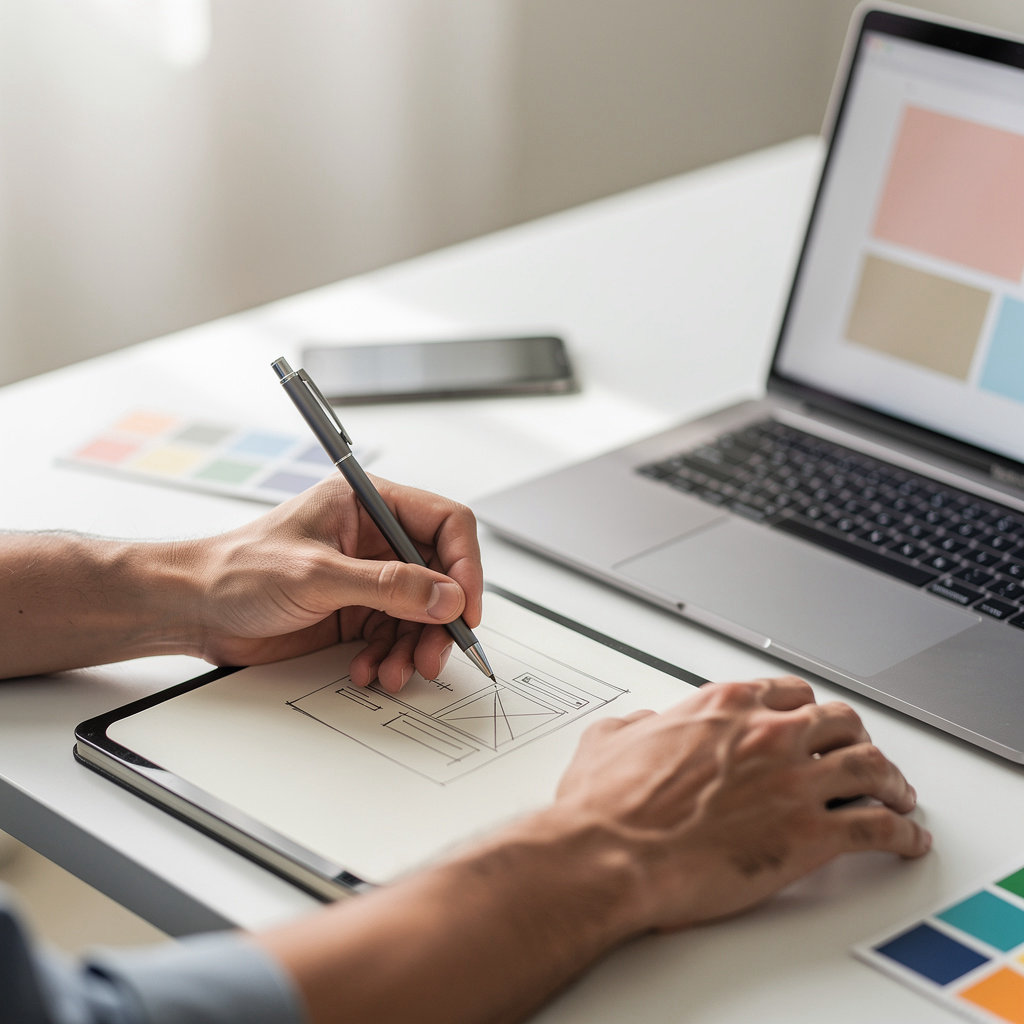 Joe Sepulveda San Diego expert team discussing custom website design and development solutions for local businesses